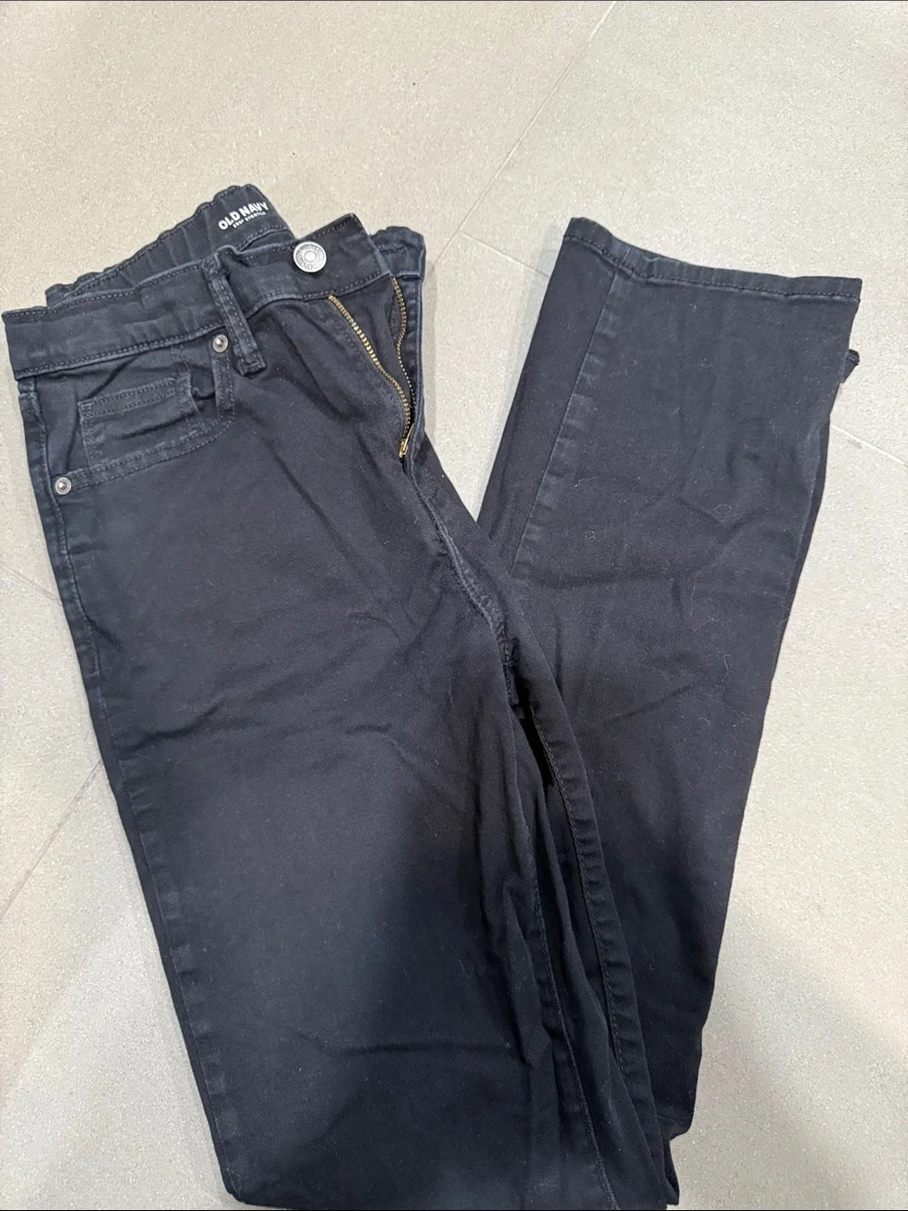 Old Navy Black Jeans Size 16 Slim